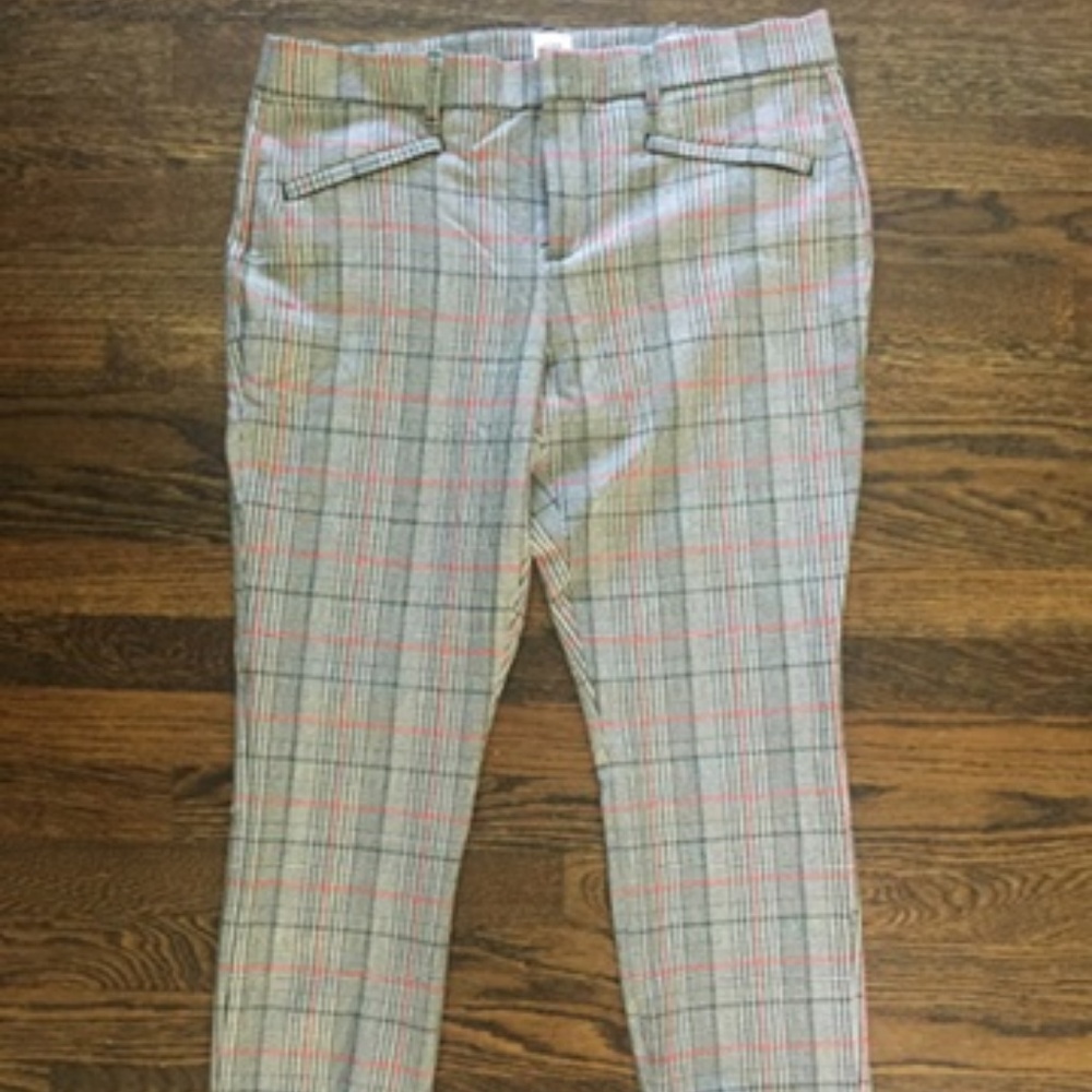 Red and White Checkered Pants Gap